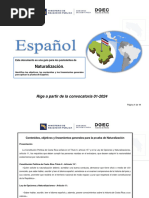 Espanol Naturalizacion 2024