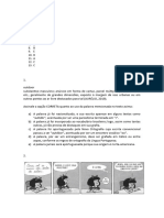 Avaliação - Jornada Enem - 13 Questões