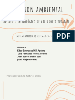 Implementación Del Sistema de Gestión Ambiental ISO 14001-1