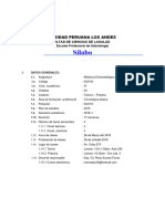 Silabo Medicina Estomatológica Ii