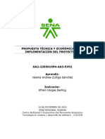 Propuesta Técnica y Económica de La Implementación Del Proyecto