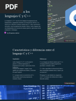 Introduccion A Los Lenguajes C y C