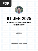 Curriculum Tracker 2025 (Chemistry) - MathonGo