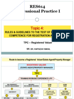 TOPIC 4 (HI) - TPC Registered Valuer