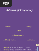 Adverbs of Frequency