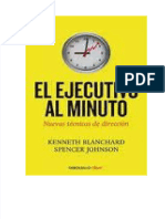 PDF Libro El Ejecutivo Al Minuto K Blanchard S Johnson - Compress