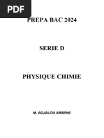 Prepa Bac 2023 Physique Chimie