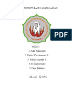 Laporan Preparasi Bahan Galian