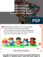 Arte 7ºano Diversidade Cultural Brasileira