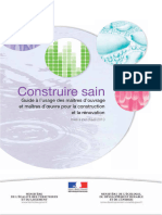 Guides Construire Sain 2015