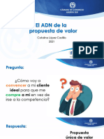 El ADN de La Propuesta de Valor