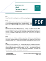 What Is The Future of Work.