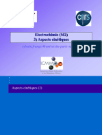 Electrochimie M2PIE Cours4 Cinetique2