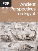 Ancient Perspectives On Egypt