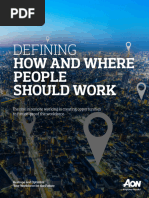 Aon Defining How and Where People Should Work