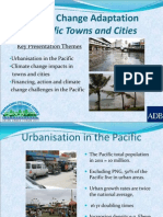 Climate Change Adaptation in Pacific Towns and Cities