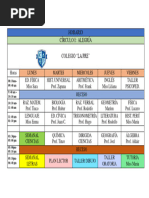 Horario Actualizado