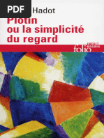 Plotin Ou La Simplicité Du Regard (Pierre Hadot) (Z-Library)