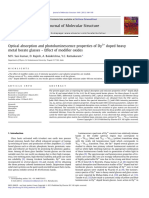 Optical AbsorptionandphotoluminescencepropertiesofDy3+ Doped Heavy