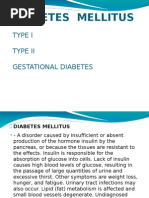 Diabetes Mellitus RPT