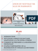 Reanimation Du Nouveau-Ne en Salle Naissance 2021