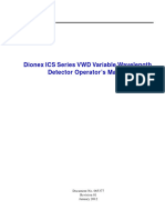 ICS Series VWD Variable Wavelength Detector Man065377 EN