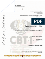 Memoria Oficial CBT