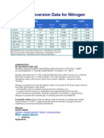 Nitrogen Data