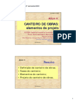 Aula - Planejamento Do Canteiro 20de Obras