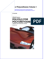 Full Ebook of Polyols For Polyurethanes Volume 1 Online PDF All Chapter