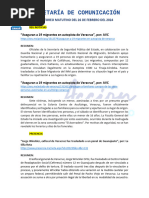 Monitoreo Matutino Del 26 de Febrero Del 2024