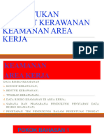 Tingkat Kerawanan Keamanan Area Kerja