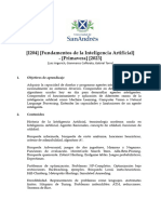 I204 Fundamentos de La Inteligencia Artificial