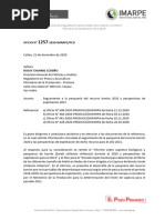 Informe Correspondiente Oficio 1257 2020 IMARPE PCD