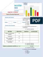 Quinto Grado Examen Trimestral 2 2023 2024