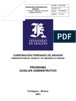 Pep - Tecnico Laboral Auxiliar Administrativo