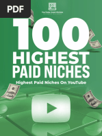 100 Niche List