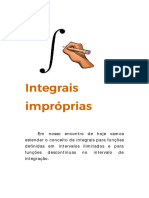 Notas de Aula - Cálculo II e Cálculo Aplicado II - Integrais Impróprias