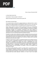 Carta Convenio