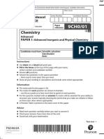 June 2021 QP - Paper 1 Edexcel Chemistry A-Level