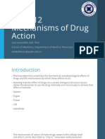 Med212-3 Mechanisms of Drug Action