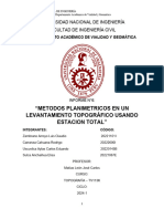 Metodos Planimetricos en Un Levantamiento Topográfico Usando Estacion Total