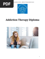 Addiction Therapy Module 1