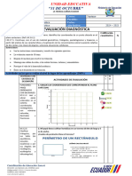 Prueba de Diagnostico Matematica