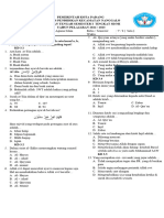 Soal Pts Kls 5 Pai SMT I