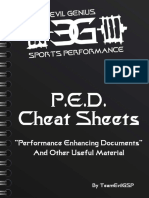 TeamEvilGsp-P.E.D. Cheat Sheets