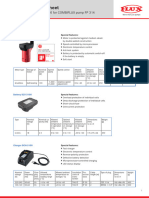 Technical Data Sheet: Battery Motor FBM-B 3100 For COMBIFLUX Pump FP 314