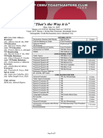 TMC Program May 10, 2024