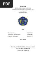 Dakwah Rasul Di Madinah - Kel01