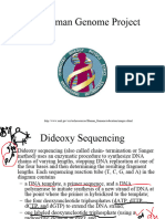 Human-Genome Project Sequencing Techniques